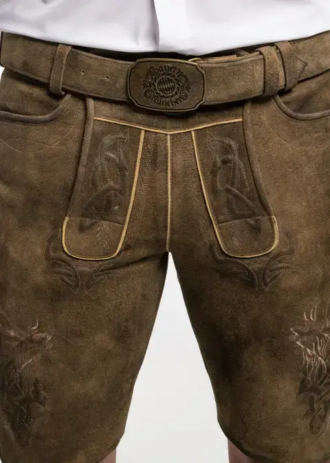 Spieth&Wensky Lederhose "FCB - Enor"Artikelnummer SW-430470-1487-6612 Limitierter Zeitrabatt