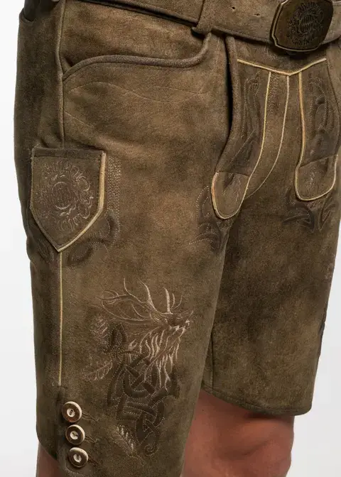 Spieth&Wensky Lederhose "FCB - Enor"Artikelnummer SW-430470-1487-6612 Limitierter Zeitrabatt