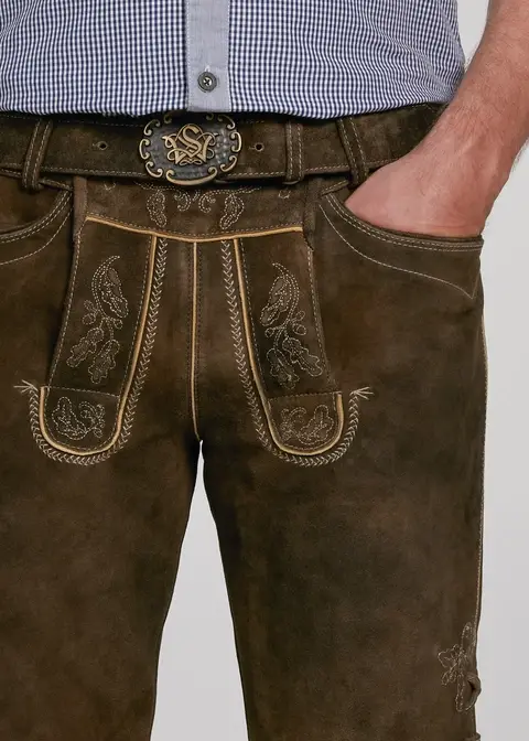 Spieth&Wensky Lederhose "Veit" 45cmArtikelnummer SW-261302-0648-4586 Begrenztes Angebot