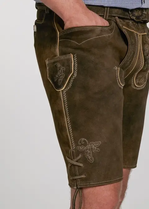 Spieth&Wensky Lederhose "Veit" 45cmArtikelnummer SW-261302-0648-4586 Begrenztes Angebot