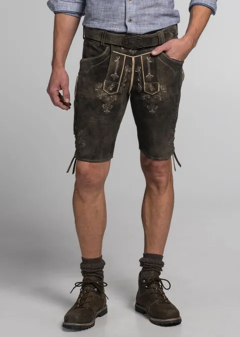 Spieth&Wensky Lederhose "Friedrich" 45cmArtikelnummer SW-291915-0250-5346 Saisonschlussverkauf