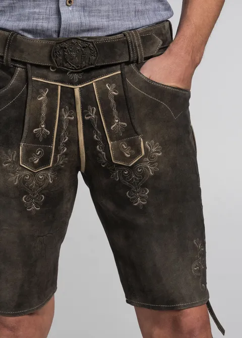 Spieth&Wensky Lederhose "Friedrich" 45cmArtikelnummer SW-291915-0250-5346 Saisonschlussverkauf
