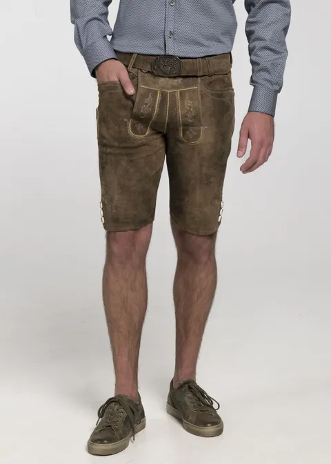 Spieth&Wensky Lederhose "Rampoldi" 45cmArtikelnummer SW-360659-0648-5536 Black Friday