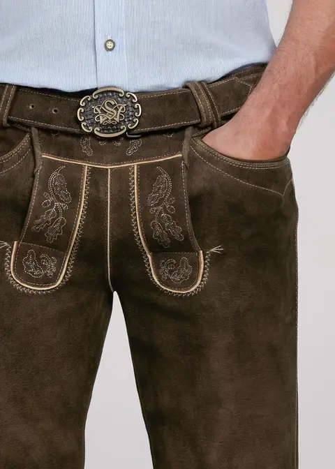 Spieth&Wensky Lederhose "Ottfried" 64cmArtikelnummer SW-330872-0648-4586 Online