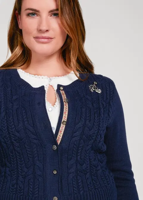 Spieth&Wensky Strickjacke "Seerose"Artikelnummer SW-370510-1514-4855 Jubiläumsangebot