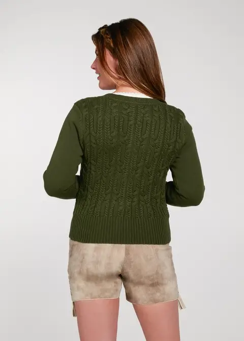 Spieth&Wensky Strickjacke "Seerose"Artikelnummer SW-370510-1514-2023 Heißer Verkauf