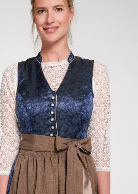 Spieth&Wensky Dirndl "Werny" 60cmArtikelnummer SW-390404-1504-4869 Begrenzte Freigabe