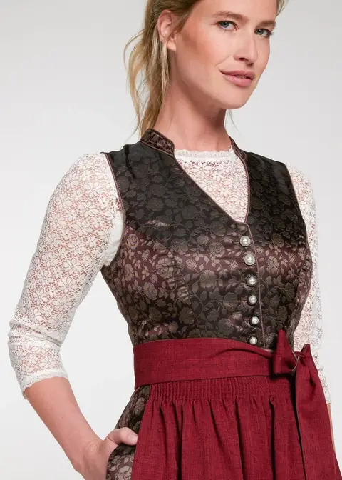 Spieth&Wensky Dirndl "Werny" 60cmArtikelnummer SW-390404-1504-2139 Letzte 3 Tage