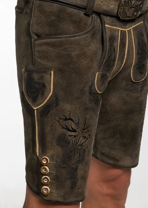 Spieth&Wensky Lederhose "Wayen"Artikelnummer SW-390880-1600-6600 Vatertagsangebot