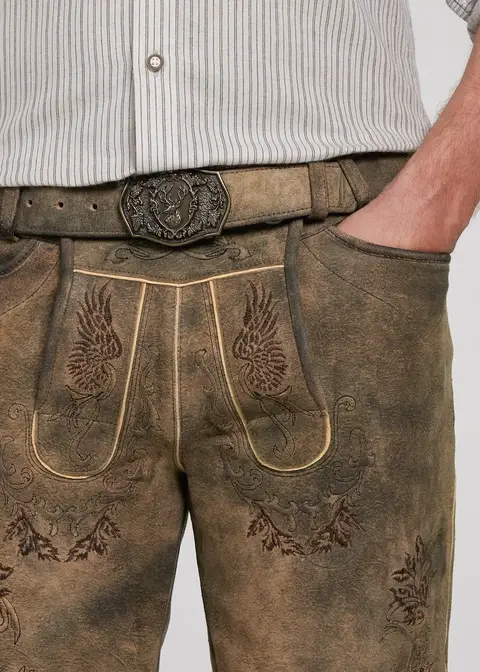 Spieth&Wensky Lederhose "Neno" 45cmArtikelnummer SW-320945-1487-6161 Lagerräumung