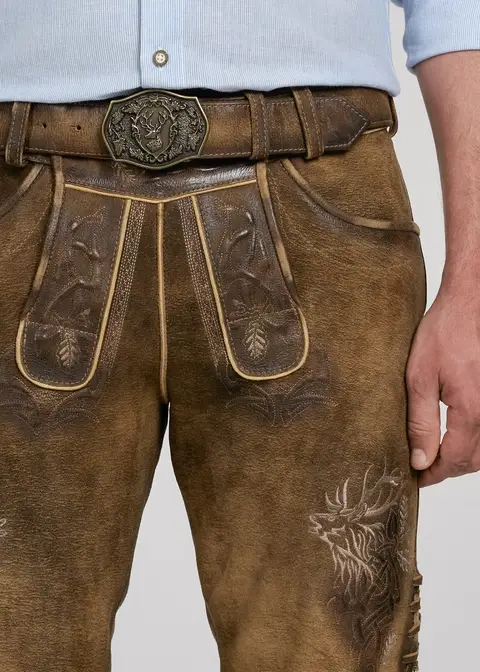 Spieth&Wensky Lederhose "Marc" 45cmArtikelnummer SW-330275-1487-6131 Heißer Verkauf