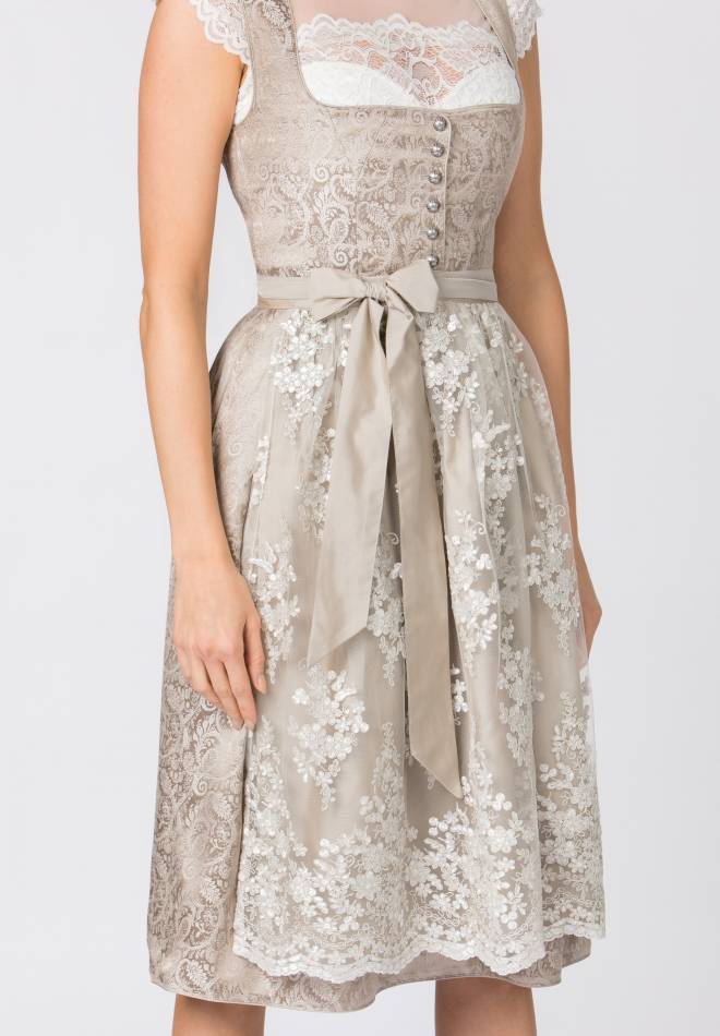 ﻿Stockerpoint Dirndl Sidonia creme 32 Kostenloser Versand