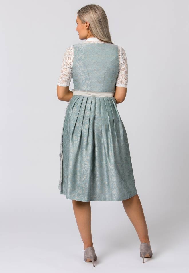 Stockerpoint Dirndl Camilla rauchblau 32 Flash Sale