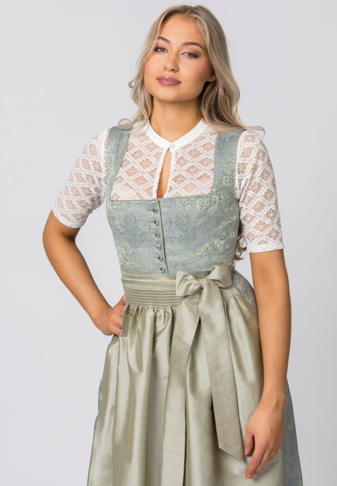 Stockerpoint Dirndl Elodie salbei 32 Begrenztes Angebot