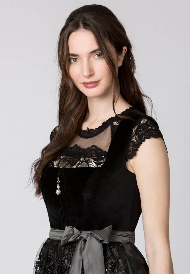 Stockerpoint Dirndl Esta schwarz 32 Exklusivangebot