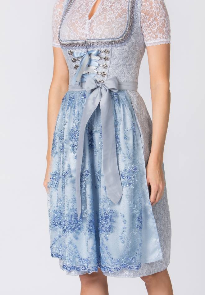 Stockerpoint Dirndl Annabelle hellblau 32 Cyber Monday