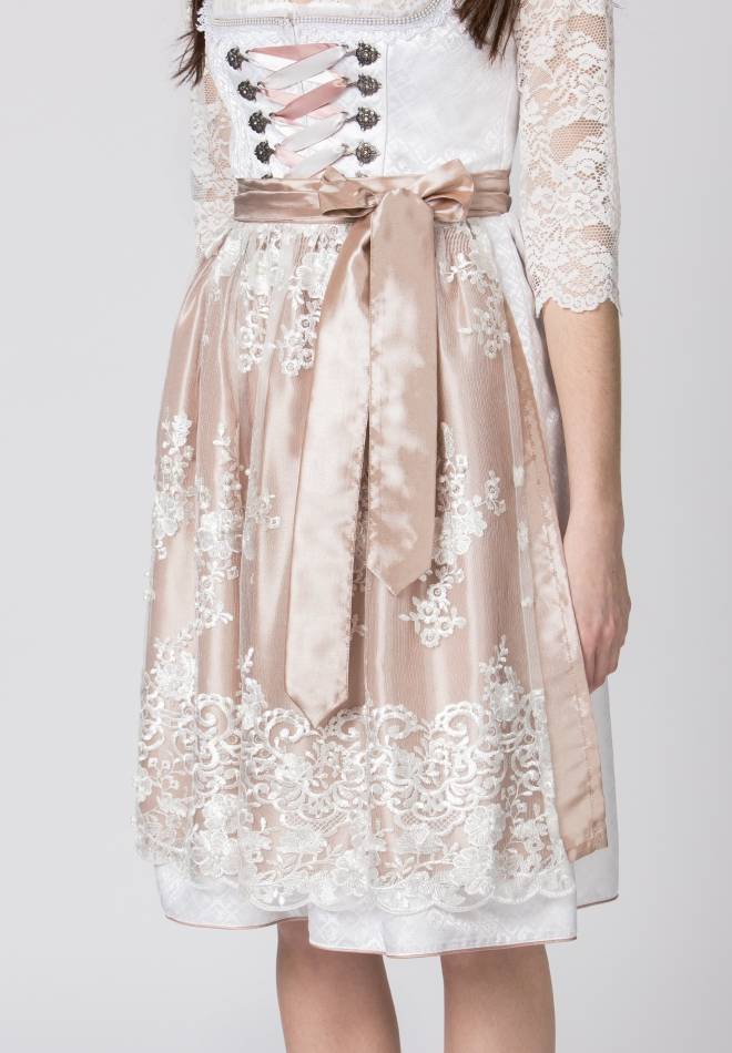 Stockerpoint Dirndl Aurelie weiß 32 Weihnachtsangebot