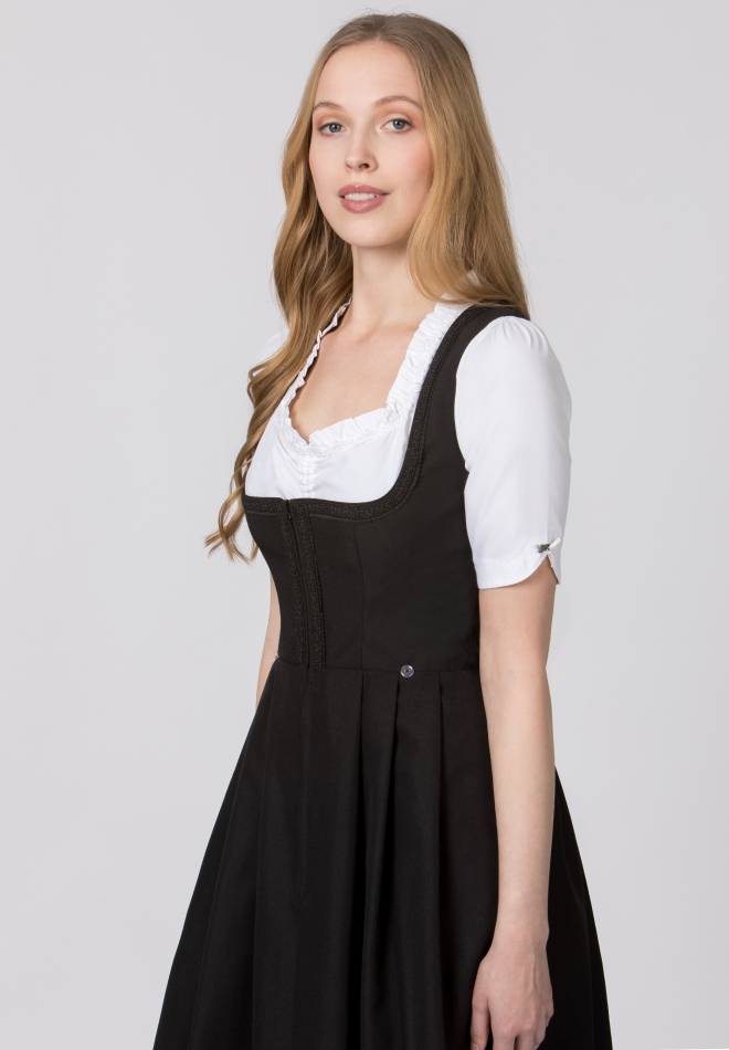 Stockerpoint Dirndl Zita schwarz 38 Heißer Verkauf