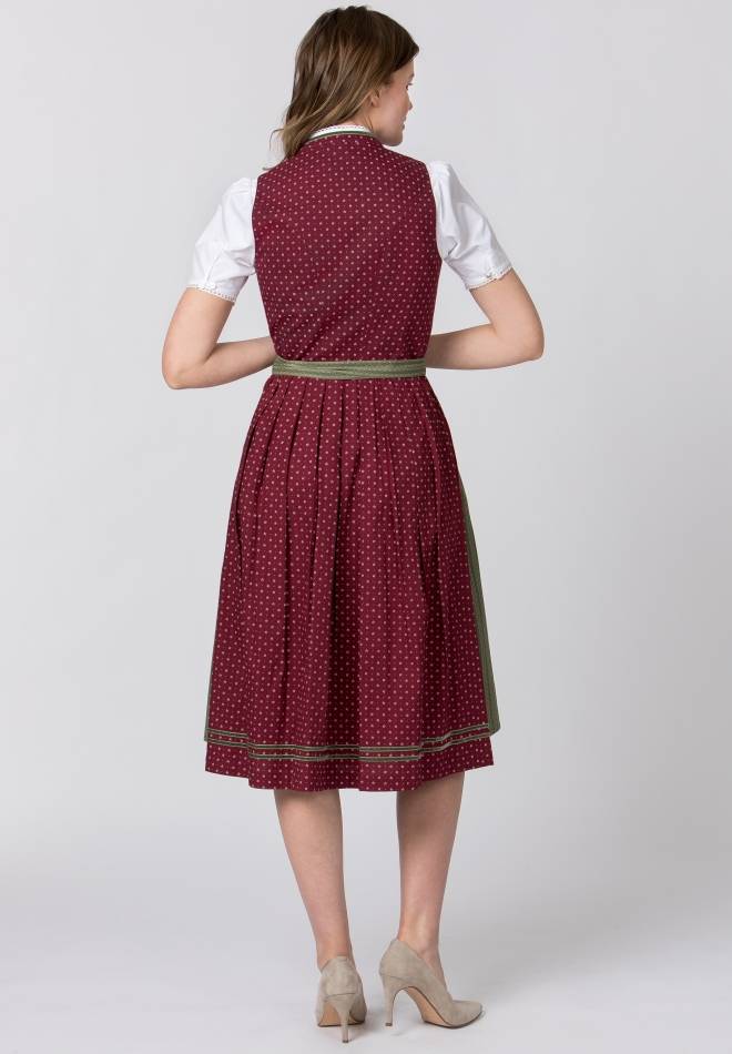 Stockerpoint Dirndl Bella bordeaux 34 Räumungsverkauf
