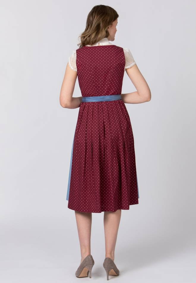 Stockerpoint Dirndl Julina bordeaux 32 Kauf eins, bekomm eins gratis