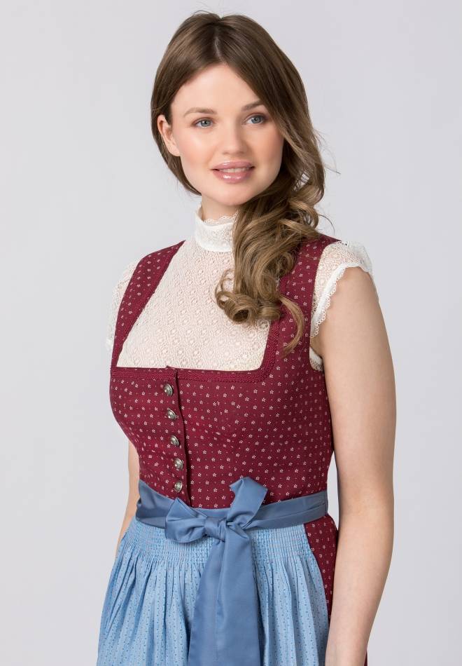 Stockerpoint Dirndl Julina bordeaux 32 Kauf eins, bekomm eins gratis