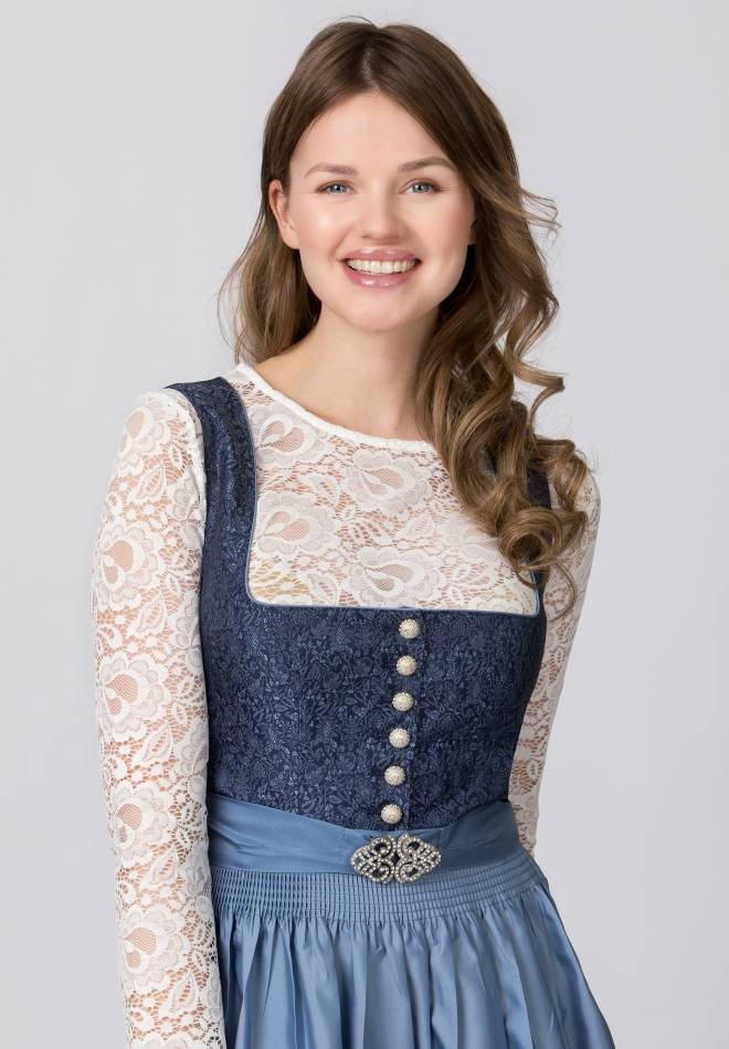 Stockerpoint Dirndl Leonora blau 32 Sonderangebote