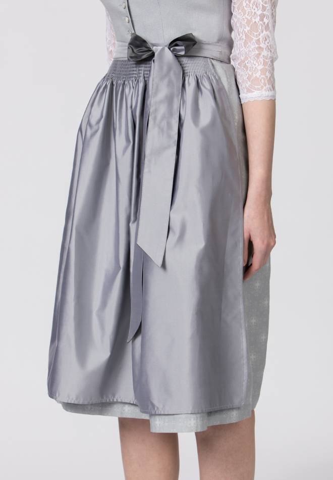 Stockerpoint Dirndl Audrey hellgrau 34 Super Sparpreis