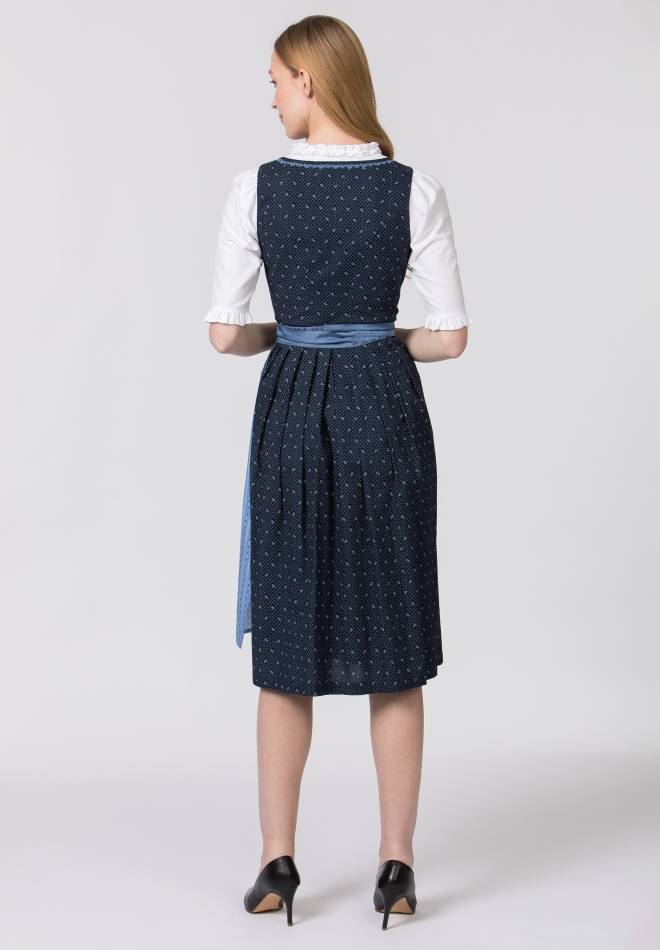 Stockerpoint Dirndl Dunja blau 32 Neueste Stile