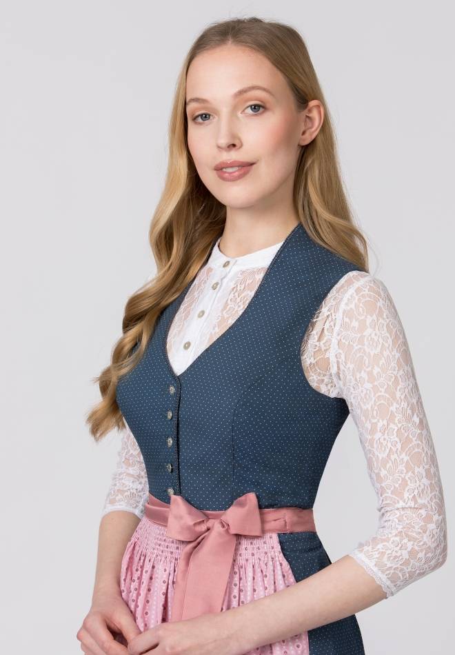 Stockerpoint Dirndl Marina blau 40 Bis zu 50% Rabatt