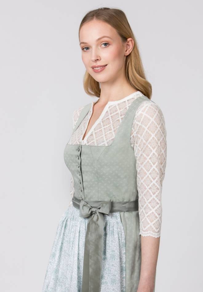 Stockerpoint Dirndl Megan salbei 32 Bis zu 60% Rabatt