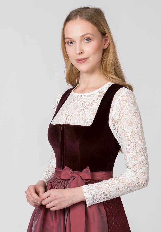 Stockerpoint Dirndl Aurora bordeaux 34 Bis zu 65% Rabatt