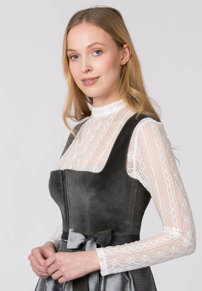 Stockerpoint Dirndl Gloria graphit 44 Nur für heute