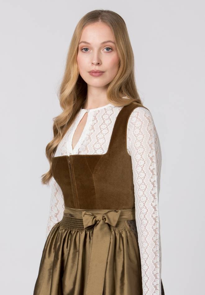 Stockerpoint Dirndl Isola olive 38 Sonderangebot der Fabrik