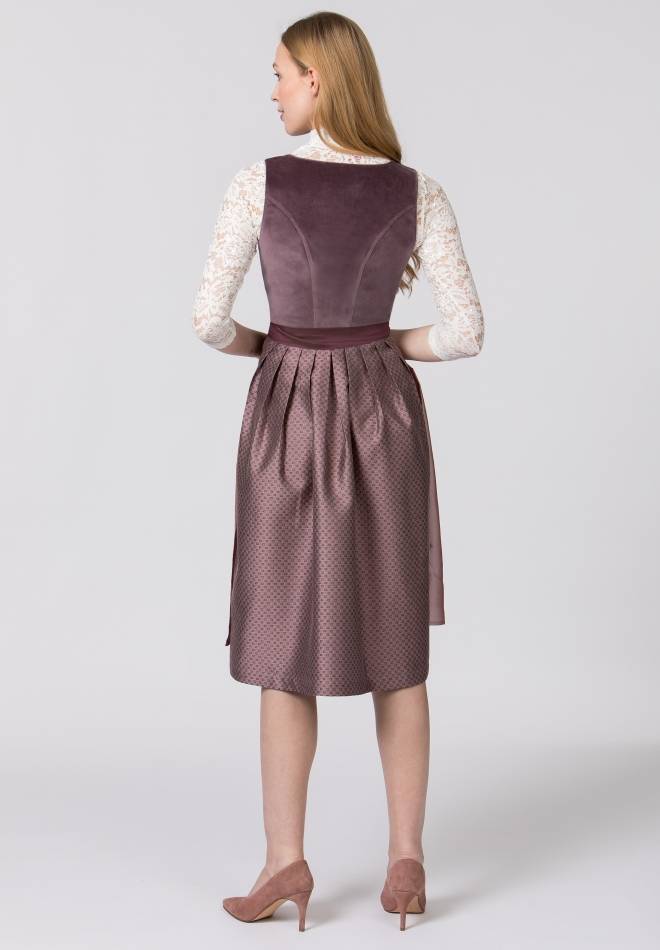 Stockerpoint Dirndl Malve aubergine 44 Vierteljährliche Förderung