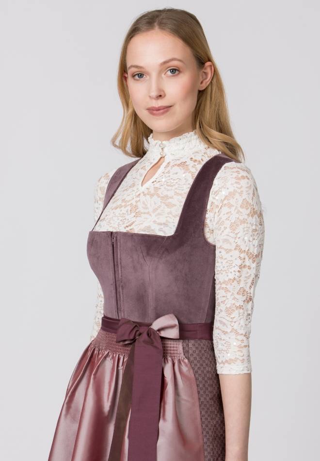 Stockerpoint Dirndl Malve aubergine 44 Vierteljährliche Förderung