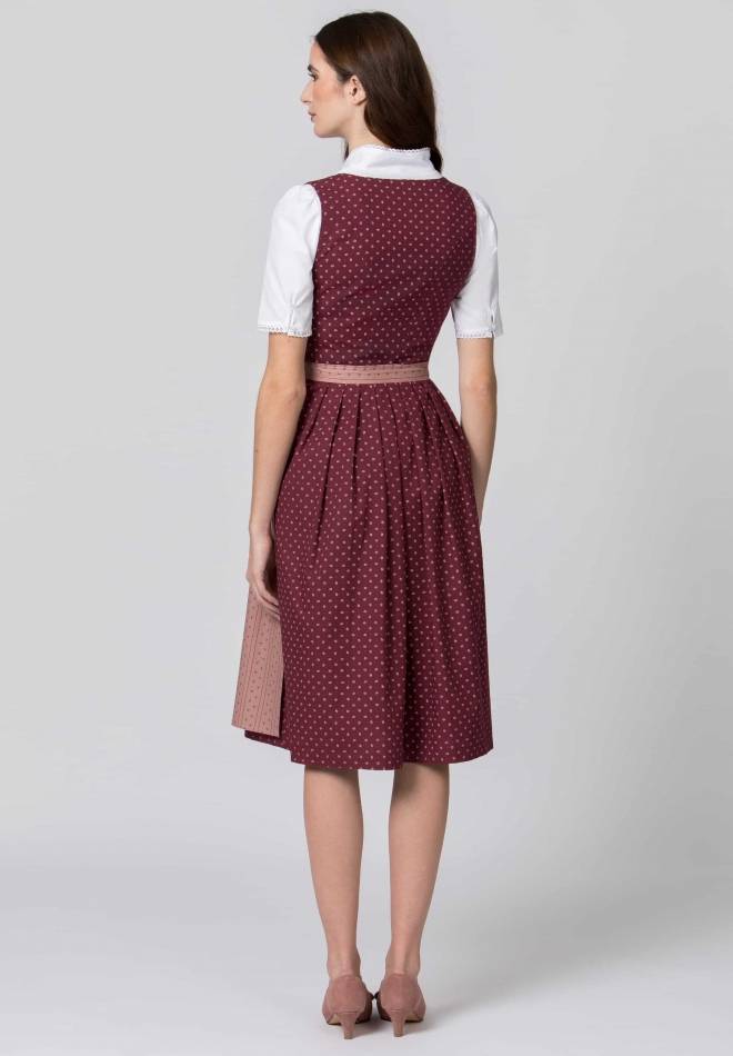 Stockerpoint Dirndl Gina bordeaux 32 Nur noch ein Tag übrig