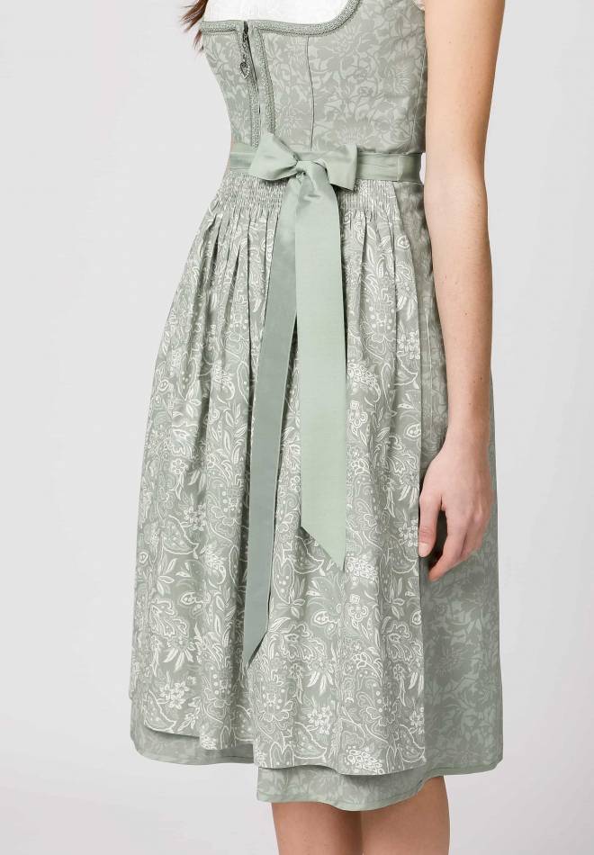 Stockerpoint Dirndl Karoline salbei 32 50% Rabatt mit kostenlosem Versand