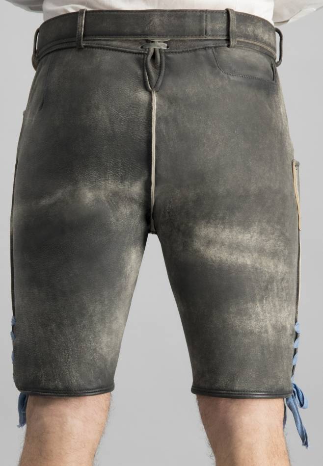 Stockerpoint Hose Bayern Bua grau antik gespeckt 42 Online