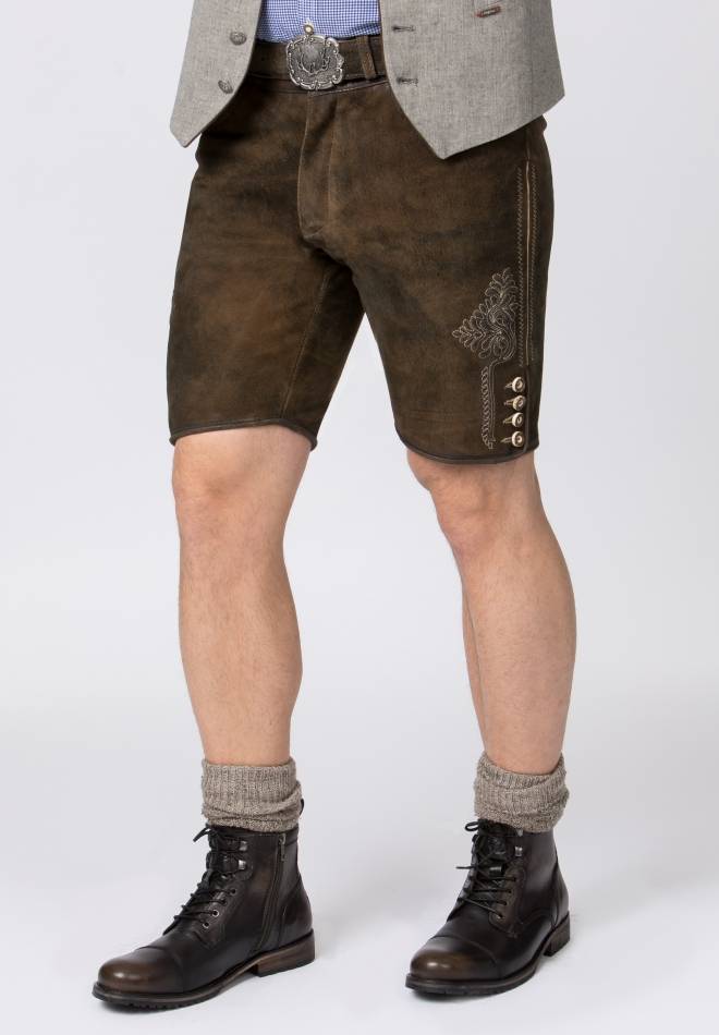 Stockerpoint Hose Corbi4 bison gespeckt 44 Fabrikverkauf