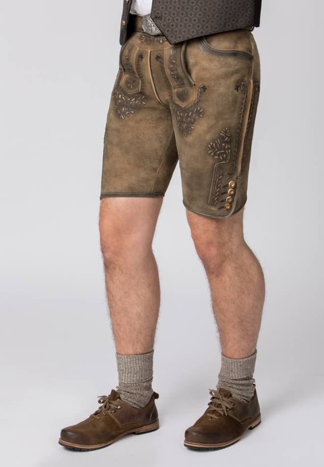 Stockerpoint Lederhose Artur ahorn gespeckt 44 Weihnachtsangebot