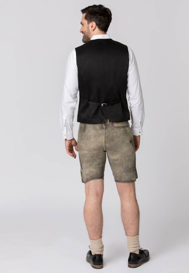 Stockerpoint Lederhose Artur buche gespeckt 44 Osterangebot
