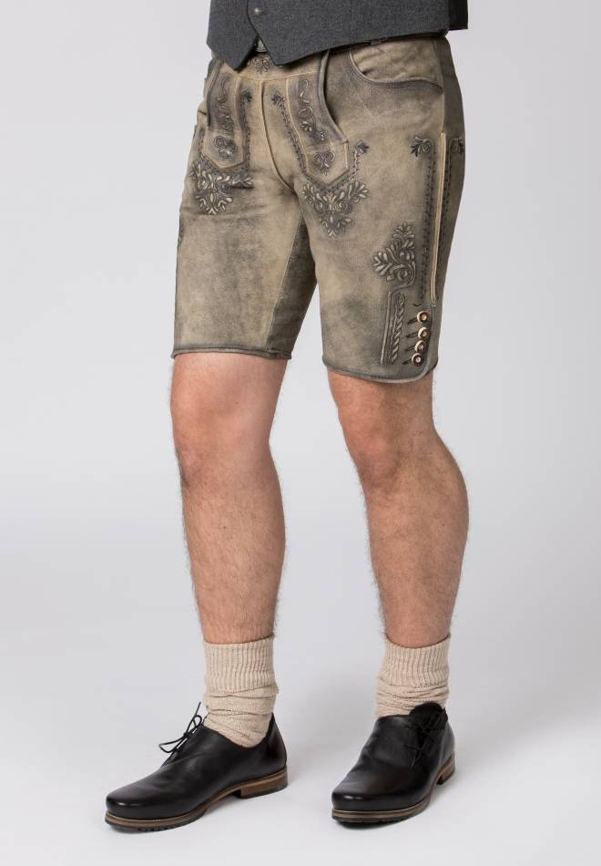 Stockerpoint Lederhose Artur buche gespeckt 44 Osterangebot