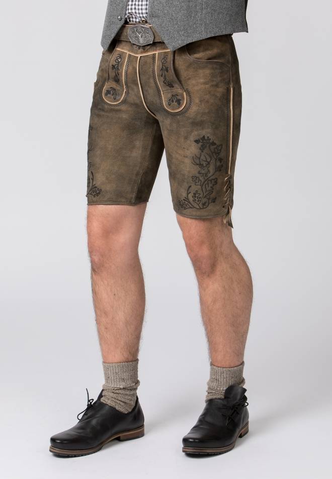 Stockerpoint Hose Edgar kiesel gespeckt-schwarz 44 Valentinstagsangebot
