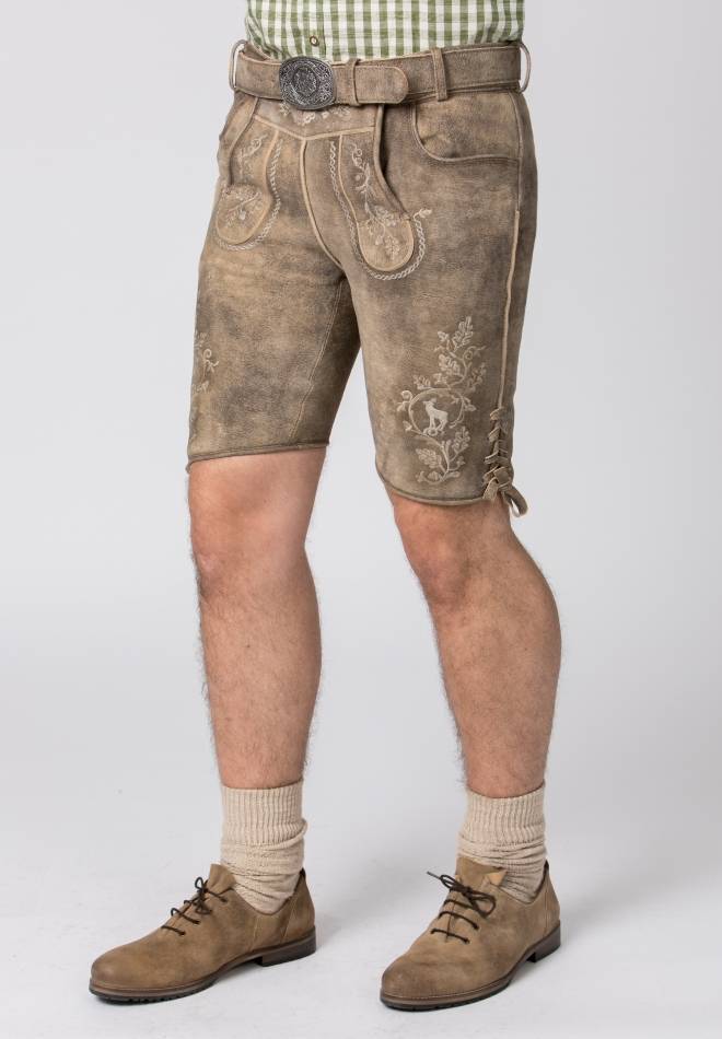 Stockerpoint Lederhose Girgl schilf gespeckt 44 Neueste Mode