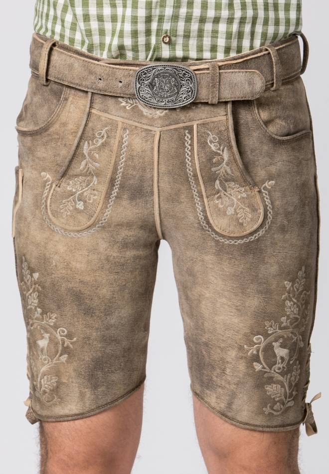 Stockerpoint Lederhose Girgl schilf gespeckt 44 Neueste Mode