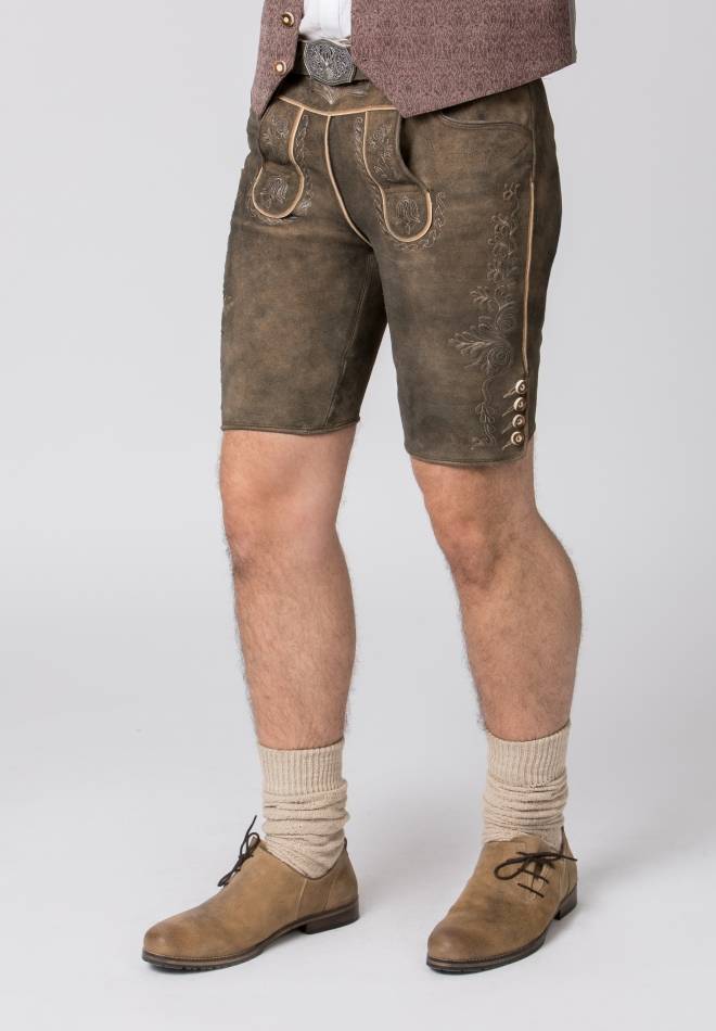 Stockerpoint Hose Oliver kiesel gespeckt 44 Super Sparpreis