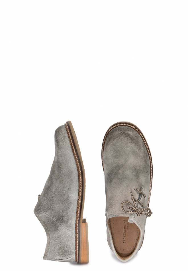 Stockerpoint Haferlschuh Baker rauch gespeckt 43 Outlet