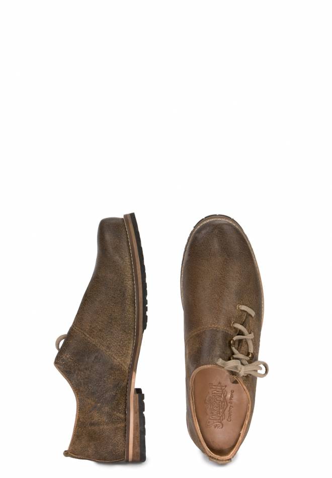 Stockerpoint Haferlschuh Edwin hellbraun gespeckt 42 Auslauf