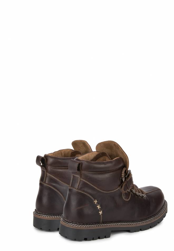 Stockerpoint Trachtenstiefel Tiago dunkelbraun gespeck 40 im Angebot