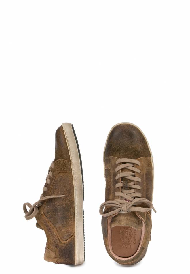 Stockerpoint Trachtensneaker Drake hellbraun gespeckt 40 Günstiger Verkauf